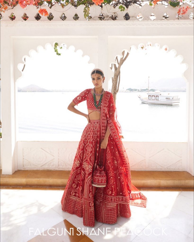 Designer Red Bridal Lehengas And Where To Buy Them From