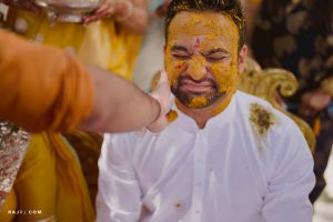 groom haldi pics