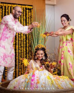 haldi pooja ceremony