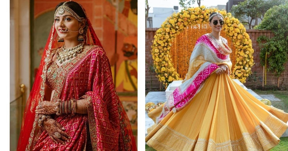 Ways To Incorporate Bandhej Fabric In Your Weddings