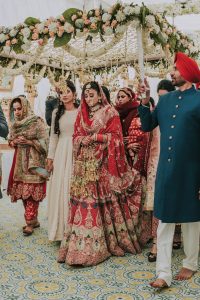 A Pin-Worthy Wedding With The Bride In A Mastani Outfit For Engagement