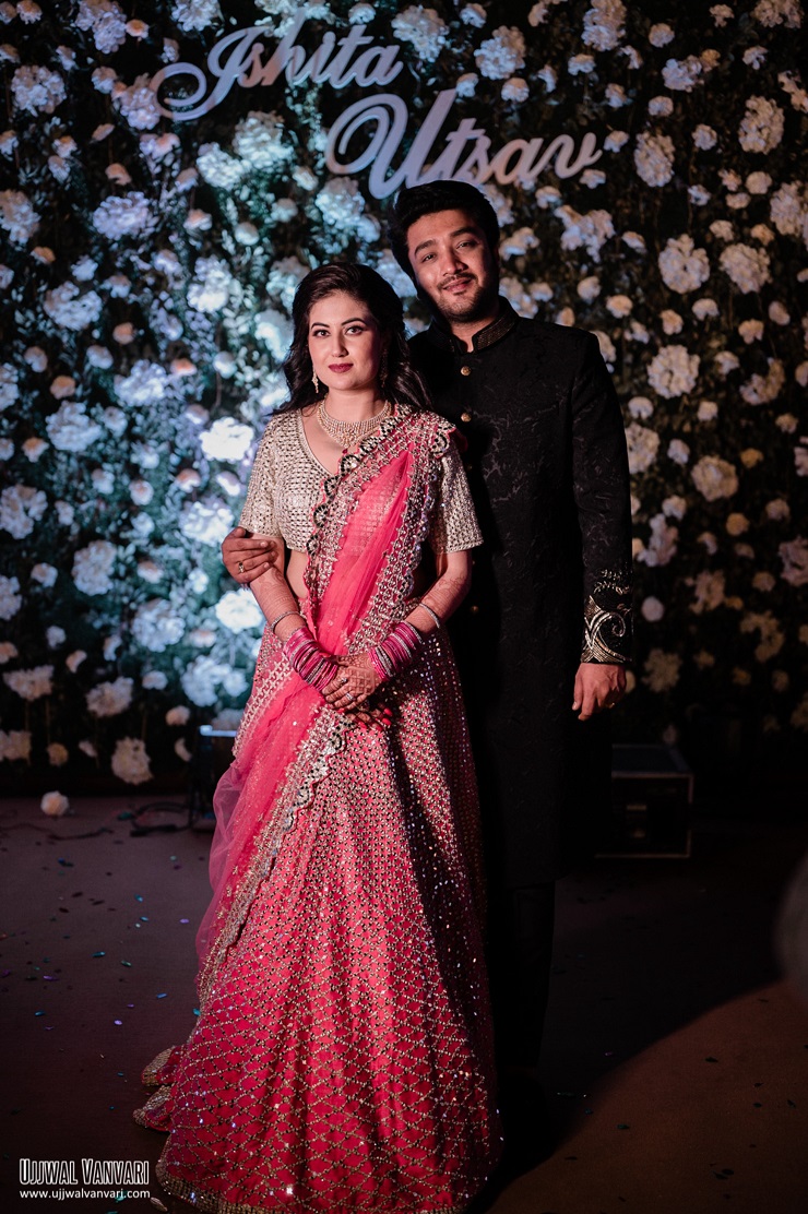 couple sangeet outfits