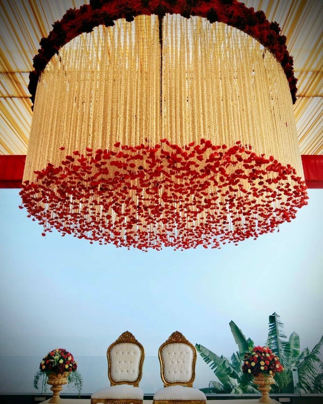 floral chandelier design