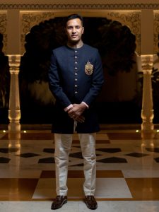 groom bandhgala suit