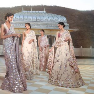 manish malhotra mirror work bridal collection