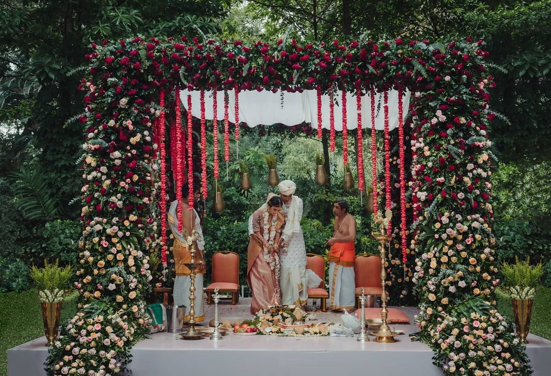 south indian wedding decor ideas