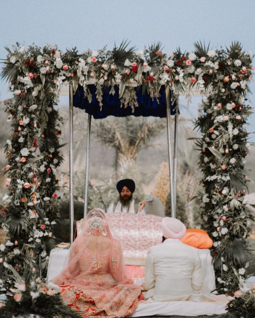 anand karaj decor for small weddings