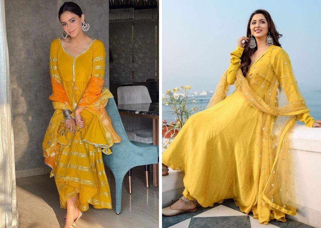 BridalShopping: Where To Buy Yellow Suits For Haldi Function