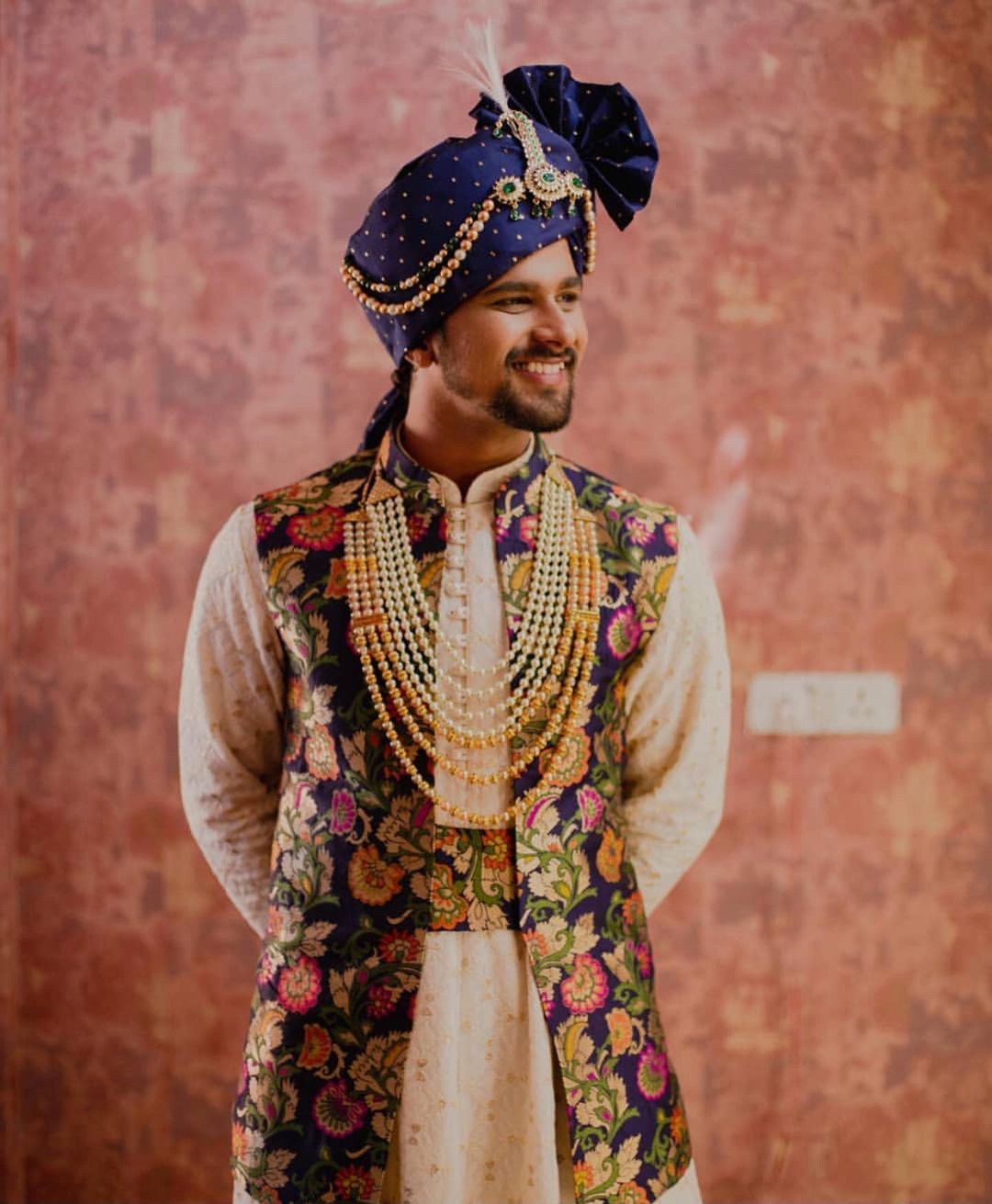 Nitish Chavan wedding outfit