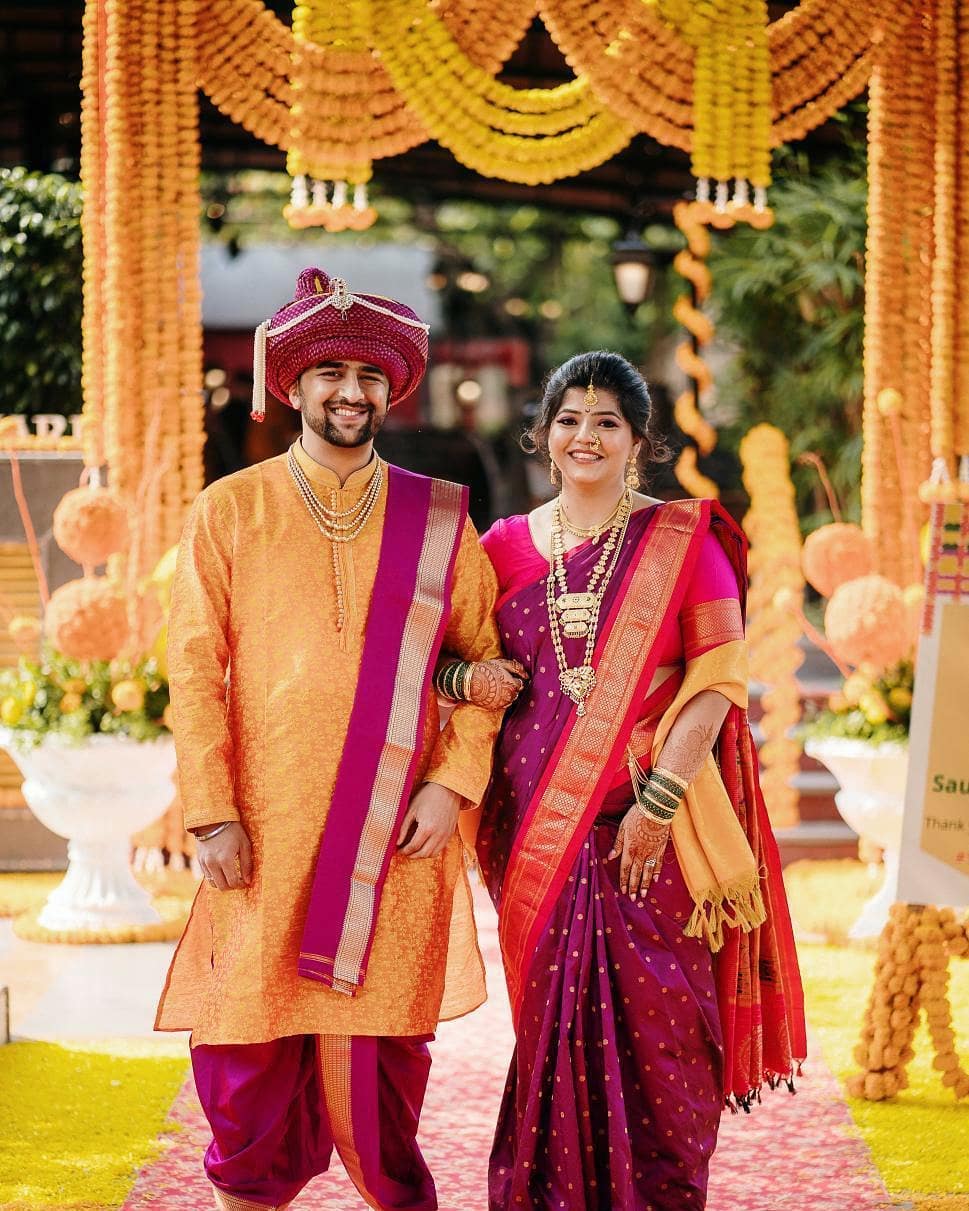 maharashtrian wedding outfits