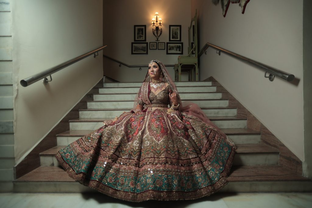 Marwar couture bridal lehenga