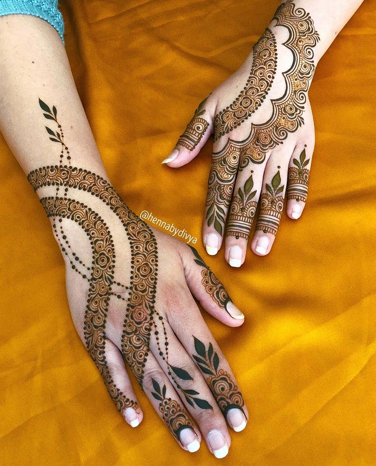 arabic henna ideas