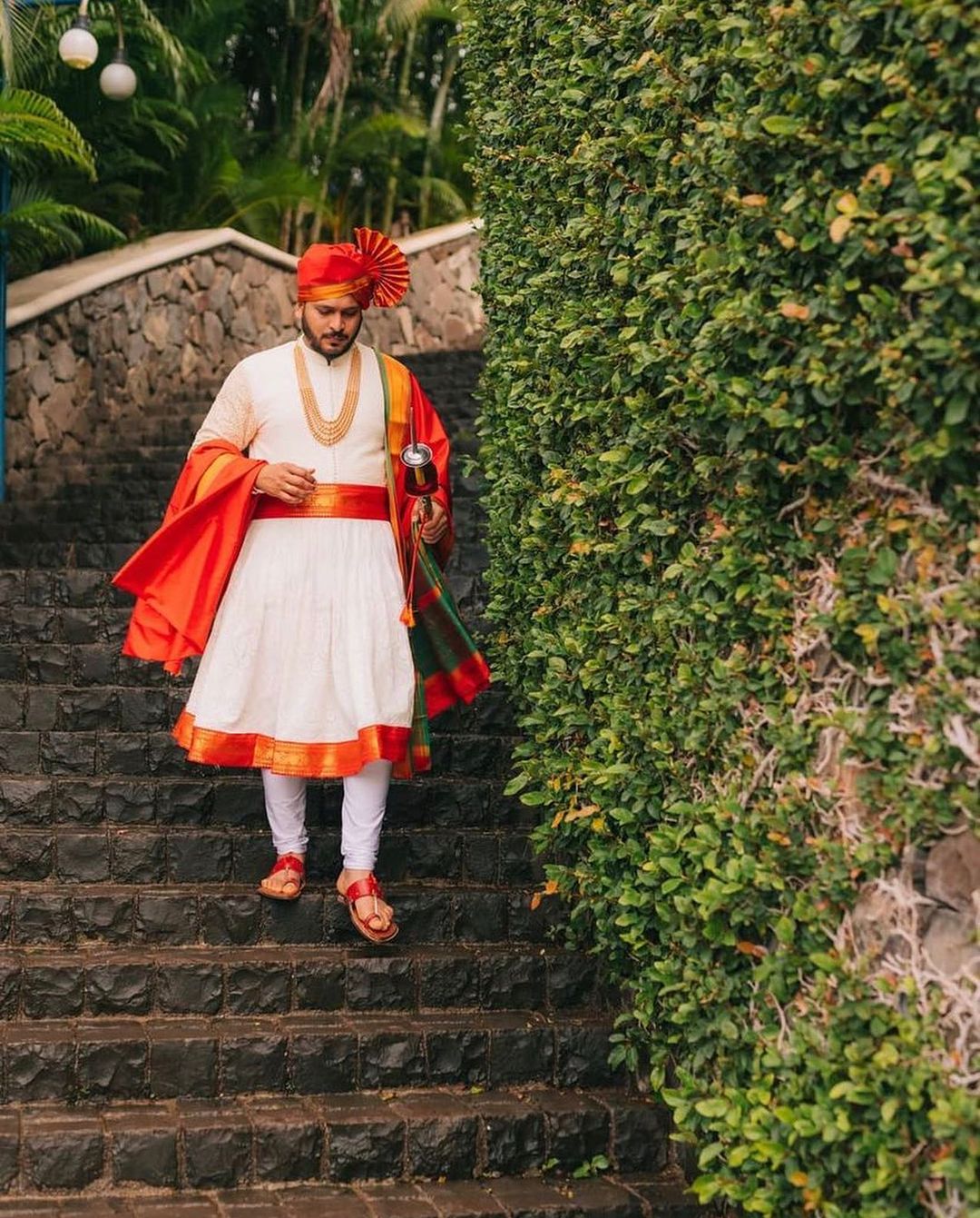 traditional marathi groom