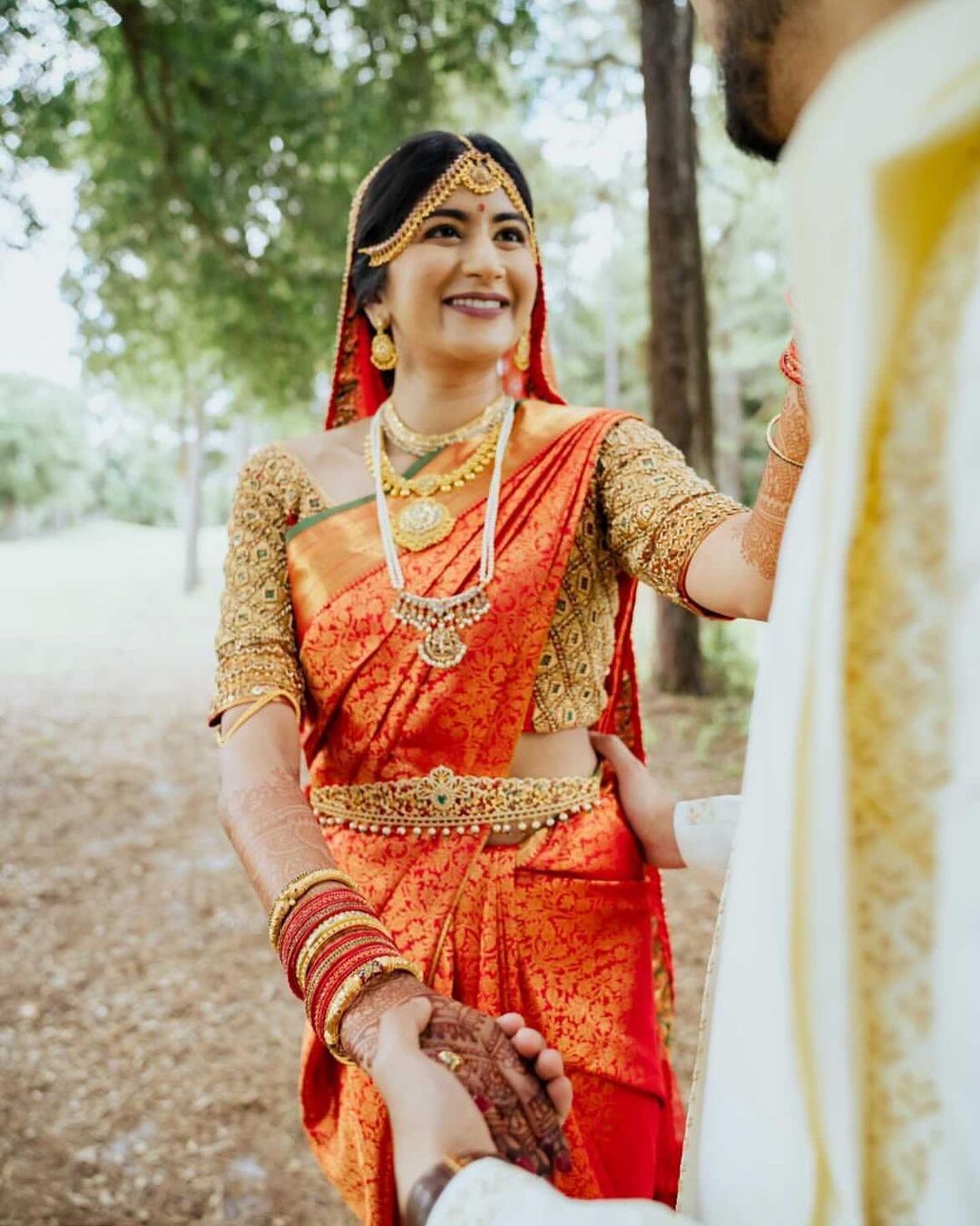 Kanjeevaram bridal saree