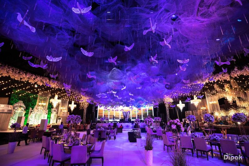 wedding ceiling decor