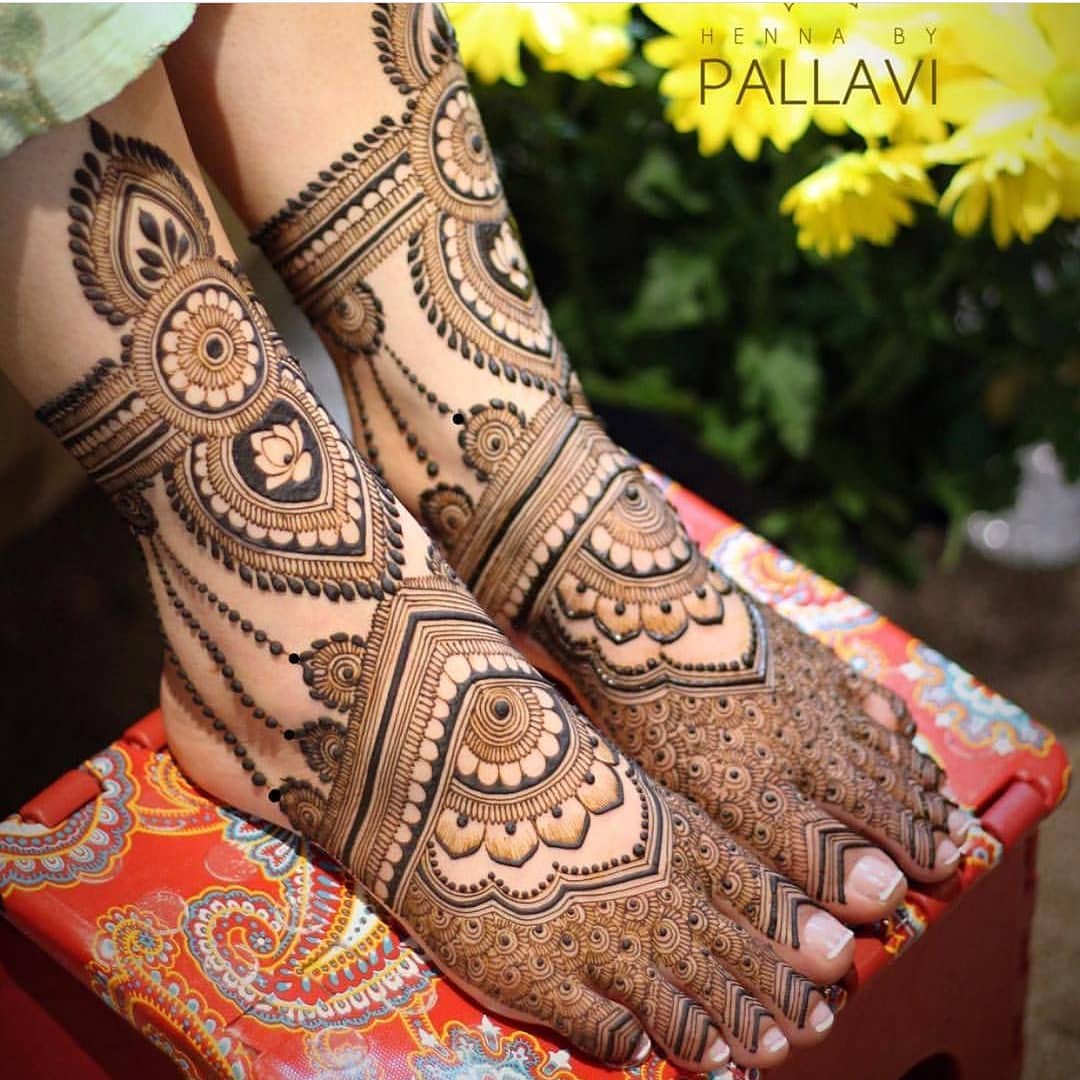 Full Leg Henna Designs, Bridal Mehndi for Legs