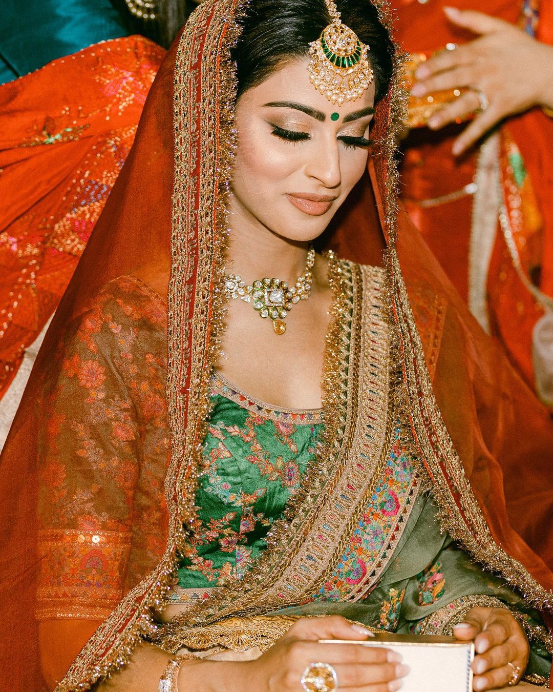 Our Client Of New Zealand In Her Wedding Lehenga – Lady Selection Inc