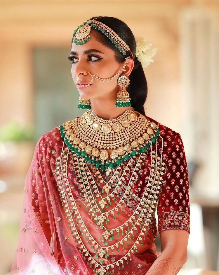 Buy Rose Gold Bridal Earrings Bridal Jewelry Simple Leaf Wedding Online in  India  Etsy