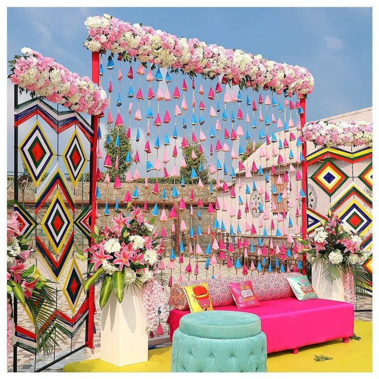 Gorgeous & Trendy Pink Decor Ideas For Wedding Functions