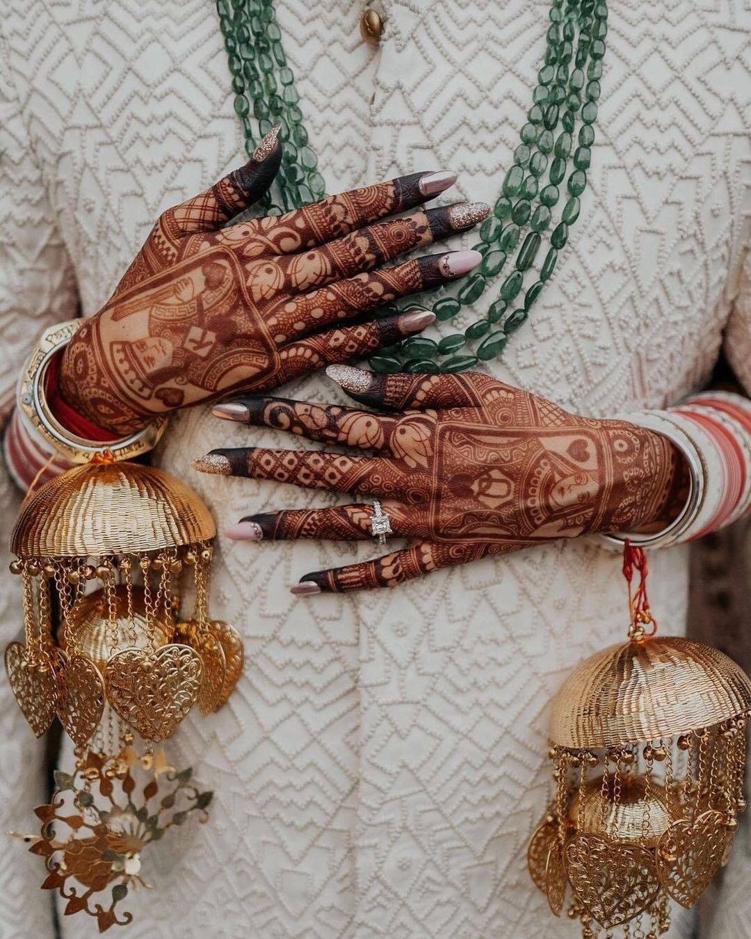 100+ Bridal Mehendi Designs for Back Hands - Latest in Trend