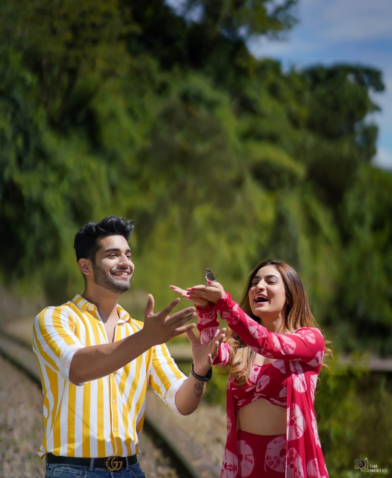 Actor Abhishek Malik And Suhani Chaudhary’s Pre-Wedding Shoot