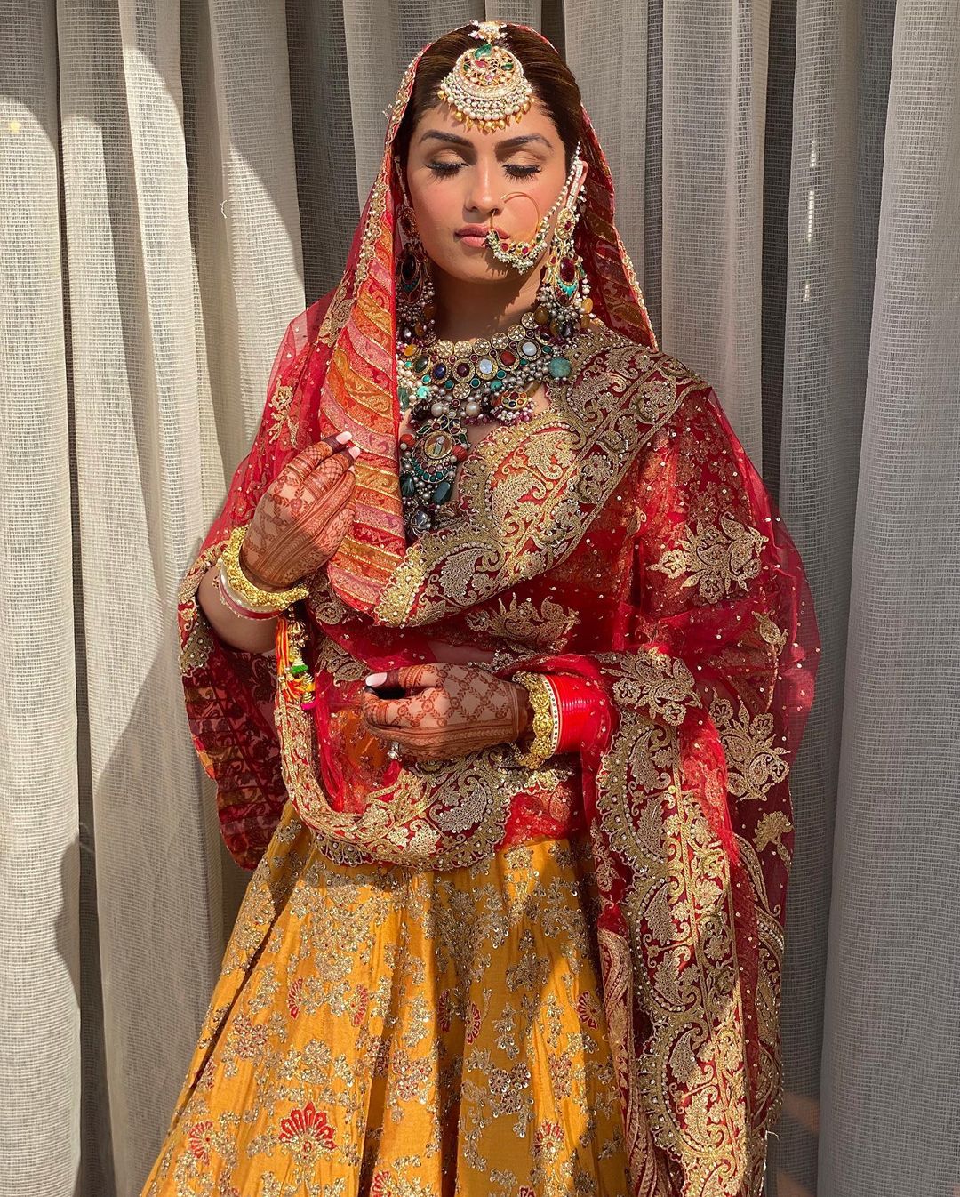 punjabi bridal outfit