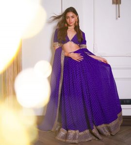 Alia Bhatt diwali lehenga