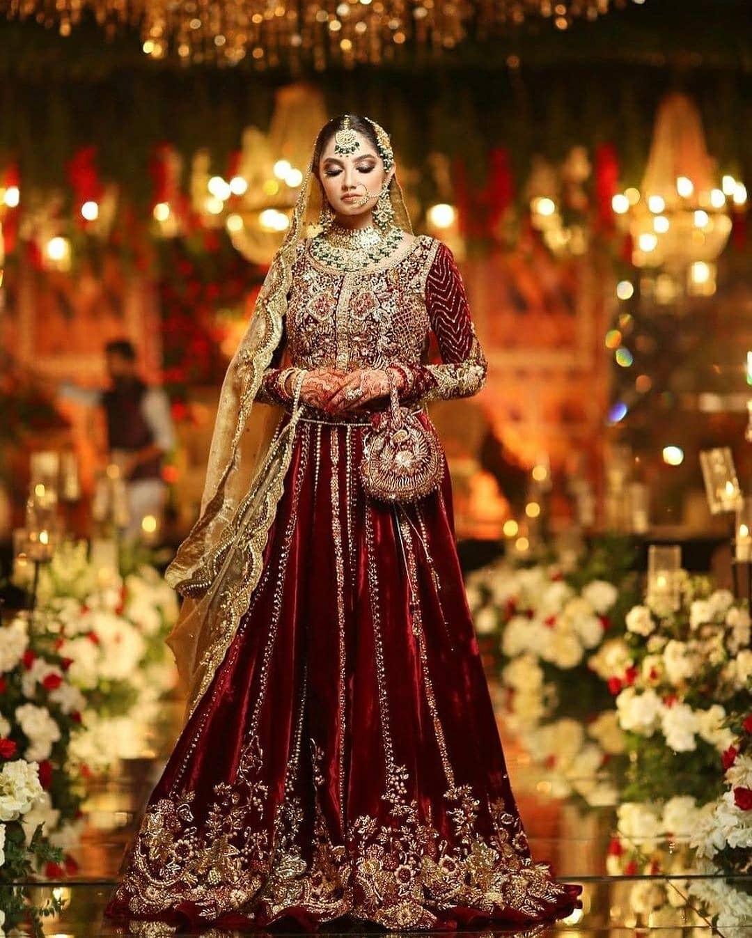 Maroon Magic- bridal lehengas that are unconventional! – Shopzters