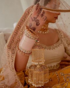 pink bridal chura