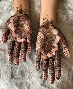 symmetric mehndi