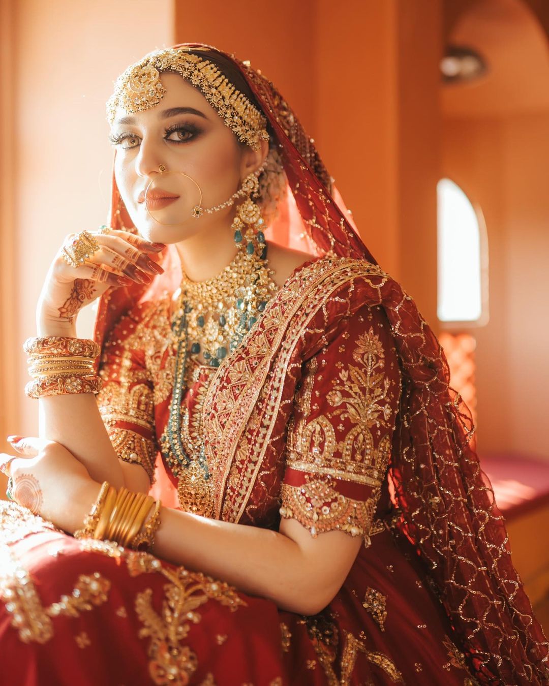 Cheap Simple Long Sleeves Wedding Dress Muslim Bridal Gown Online -  Bridalight.com
