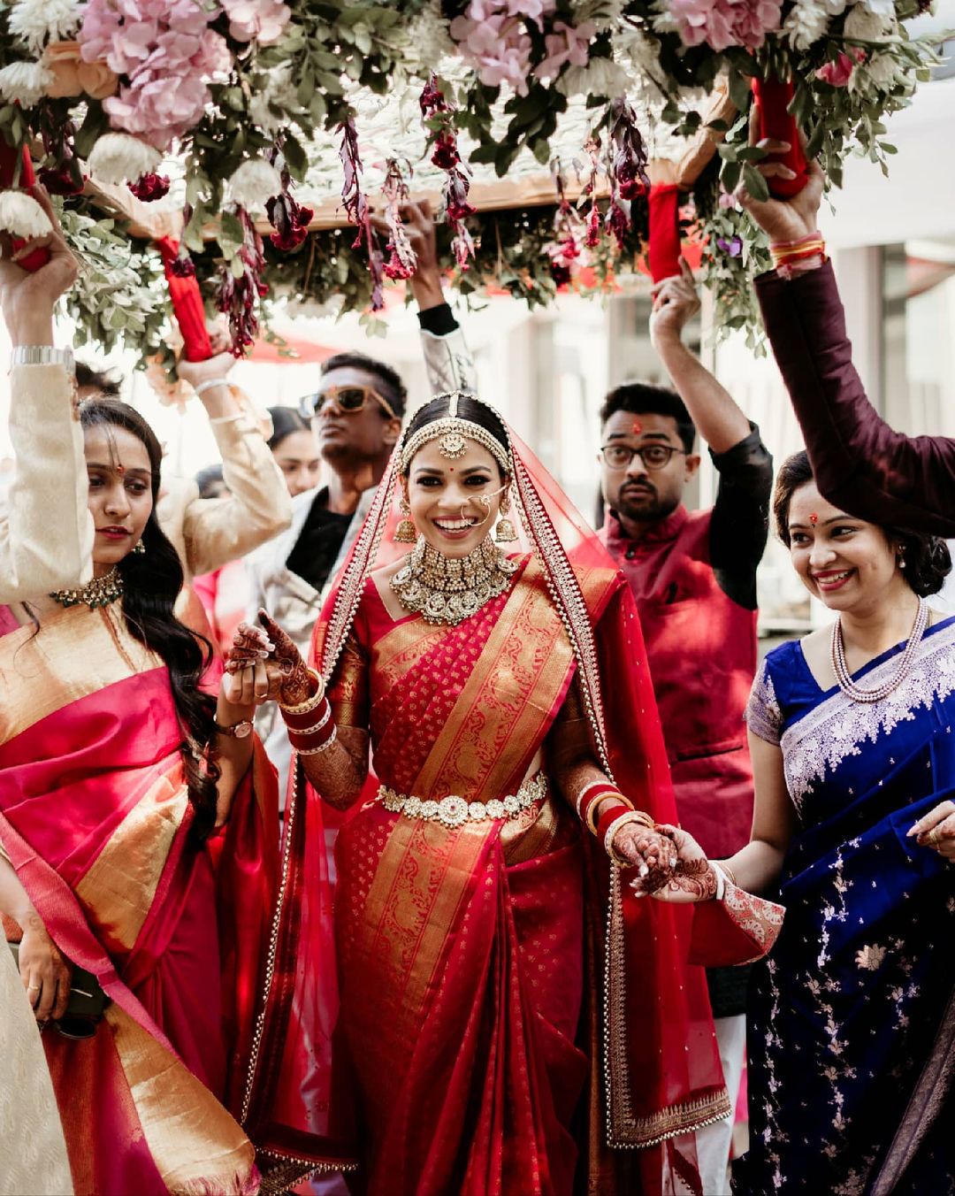 beautiful bridal sarees