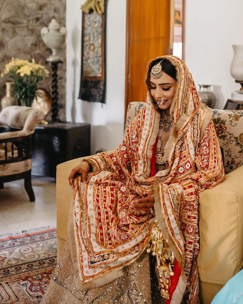 The Most Gorgeous And Best Bridal Dupattas We Spotted On 2021 Brides