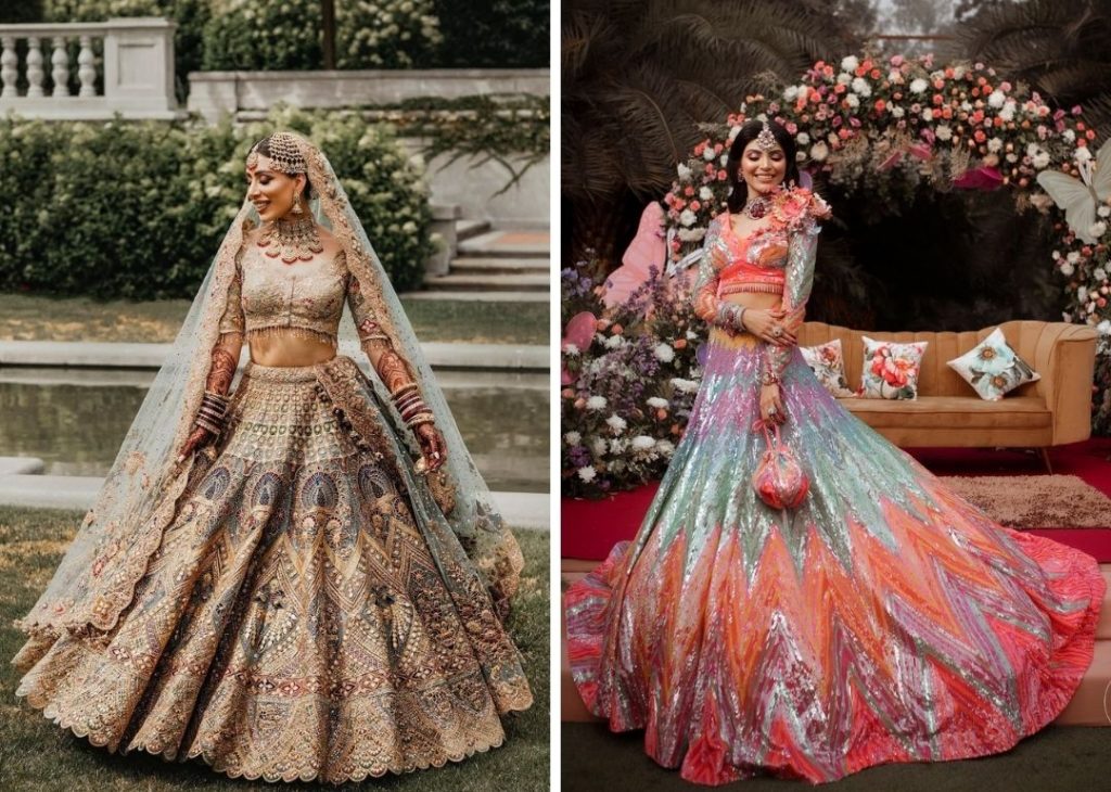 new trend bridal lehenga