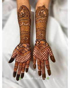 55+ Unique Peacock Mehndi Design Ideas For Brides