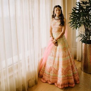 colorful lehenga