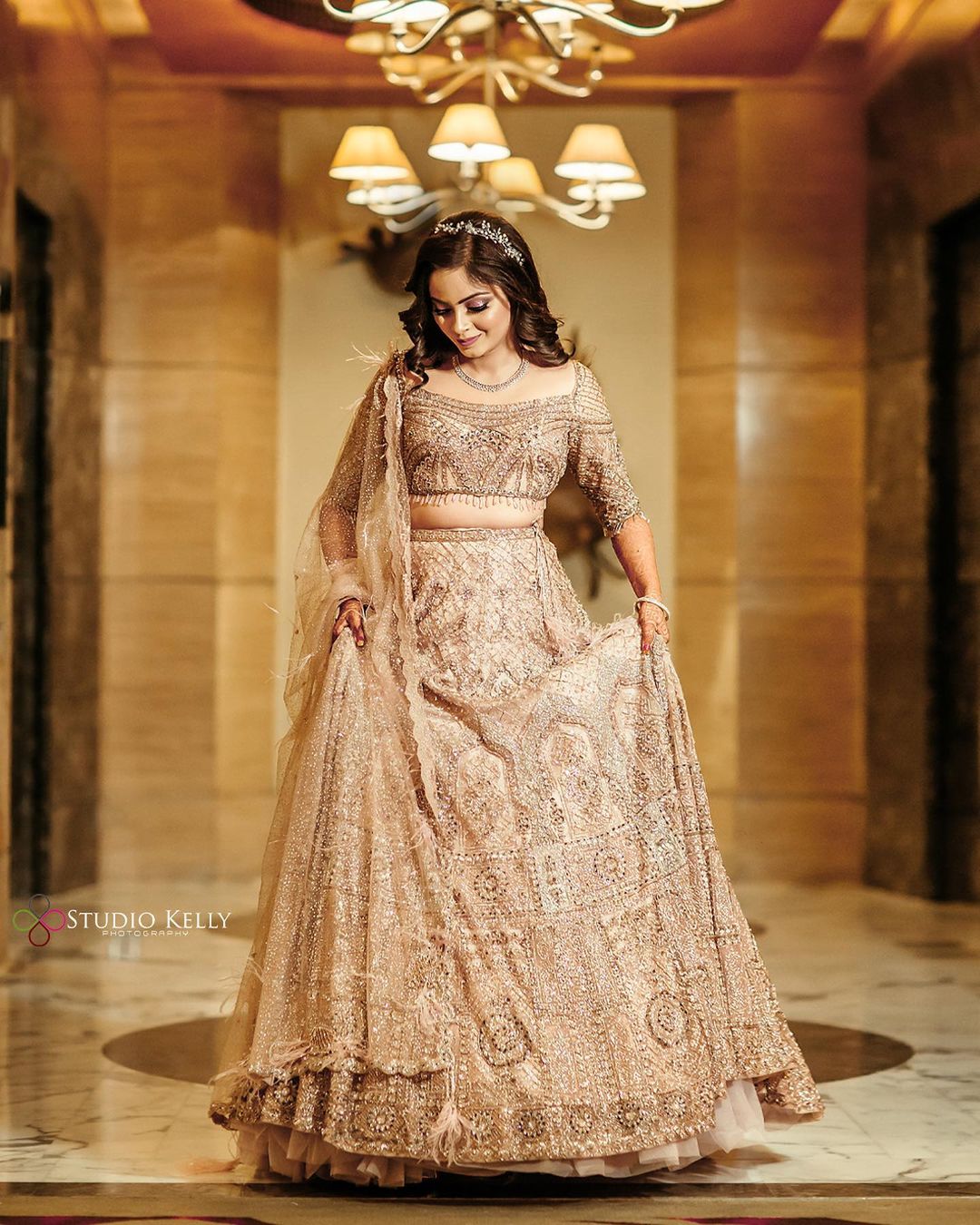 Experience more than 227 engagement lehenga look best