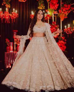 engagement lehenga