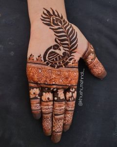 half hand mehendi