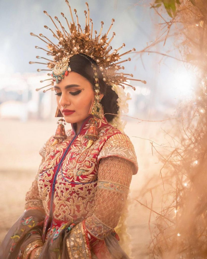 pakistani bridal hairstyle