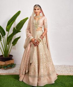 pastel lehenga