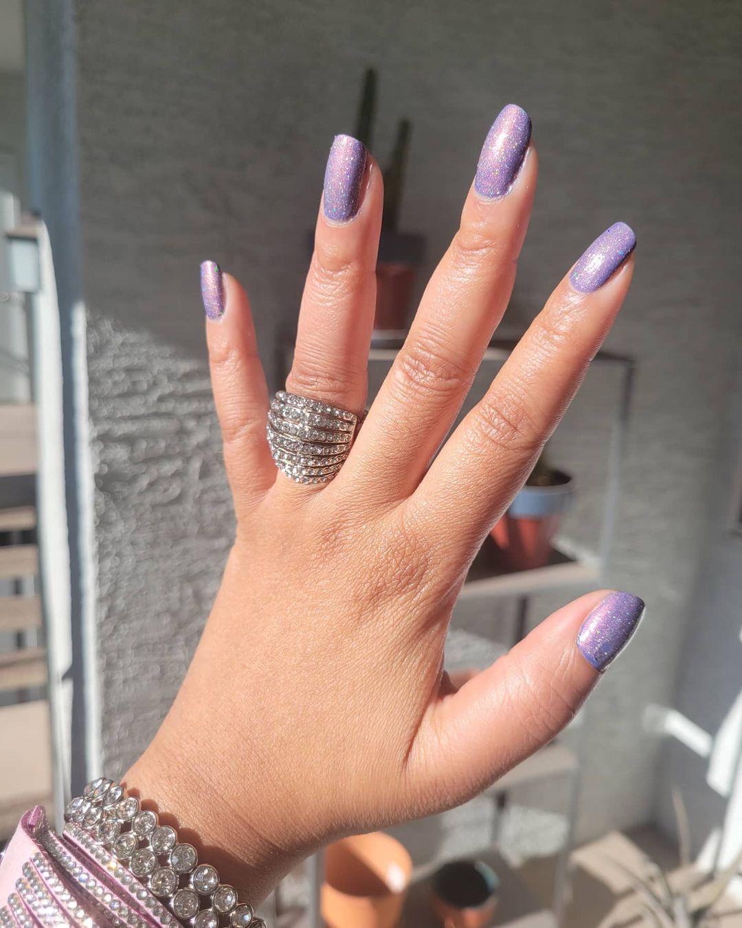 purple nail color