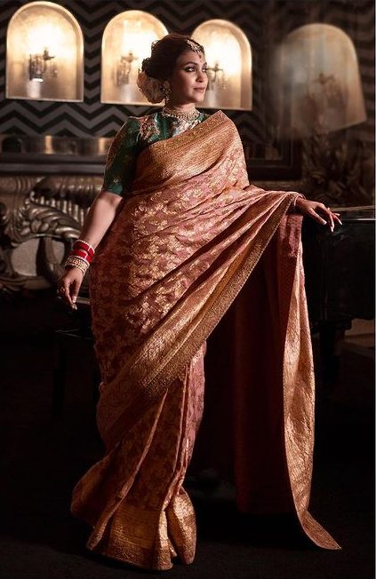 Sridevi Stunner Saree Blouse by Sabysachi | SareeBride