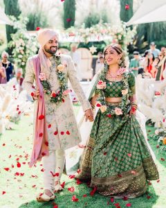 brocade lehenga