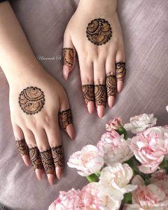 simple mehendi ideas