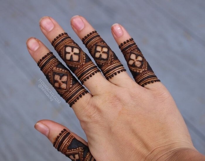 simple bridal henna ideas