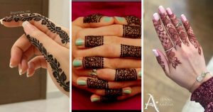 finger henna ideas