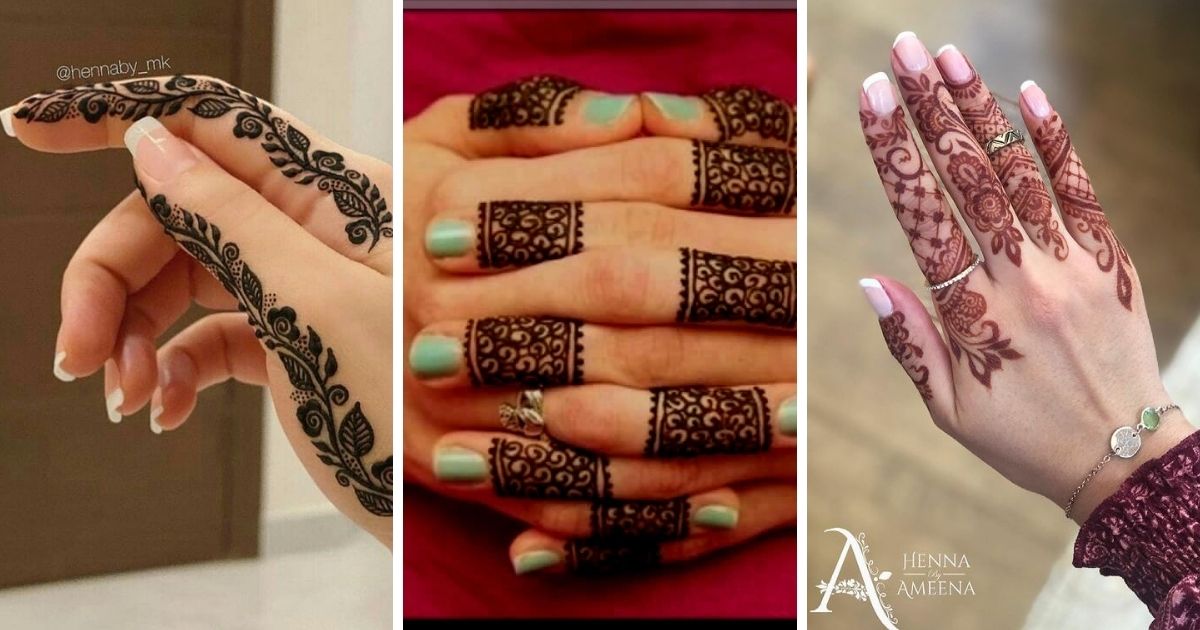 35 Unique Mehndi Designs For Your Fingertips | Mehndi designs for fingers,  Unique mehndi designs, Henna tattoo designs