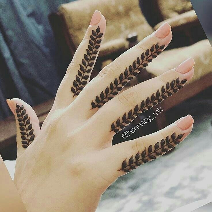 Finger Mehndi Designs