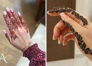 Finger Mehndi Designs